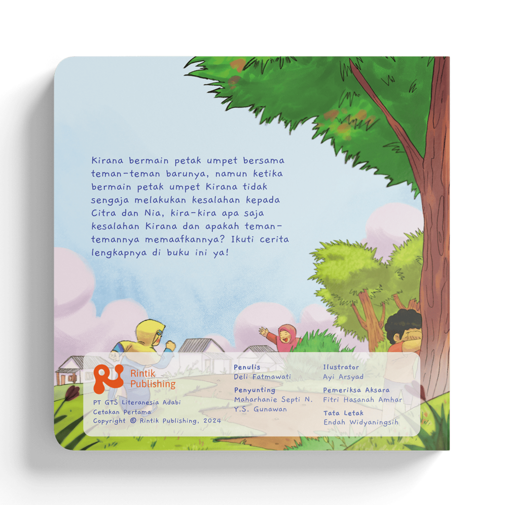 Maafkan Aku Ya - cover belakang